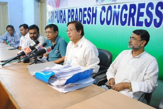 200 Tripura congress workers to stage sit-in-demonstration on June 17 over Chit fund scams at New Delhi